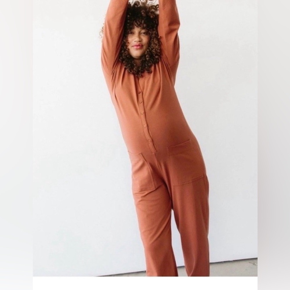 Storq Maternity Jumpsuit Size 4 (#2) - Picture 3 of 13